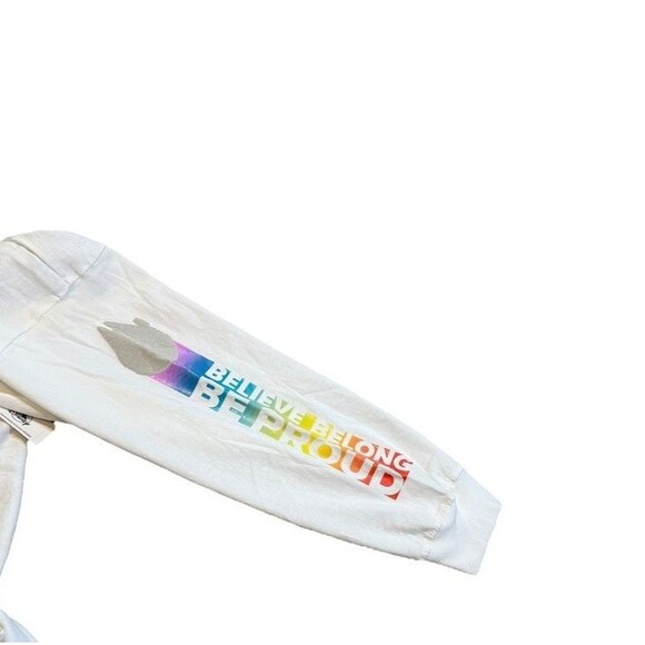 Disney Spirit Jersey White Star Wars Pride Collection T-Shirt Men's Size XL NWT - Picture 3 of 7